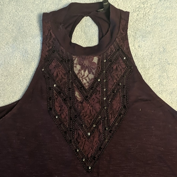 Purple tank top - Picture 1 of 3